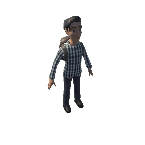 Low Poly Model (Rigged)